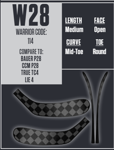 Warrior Covert QR7 Pro Stick Senior